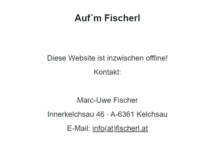 das Ferienhaus steht nicht mehr als Mietobjekt zur Verfügung - die Kontaktdaten